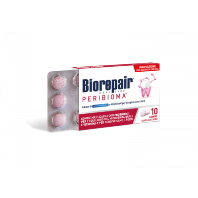 Жевательная резинка BioRepair Peribioma (уп.10шт.) Жевательная резинка BioRepair Peribioma (уп.10шт.)