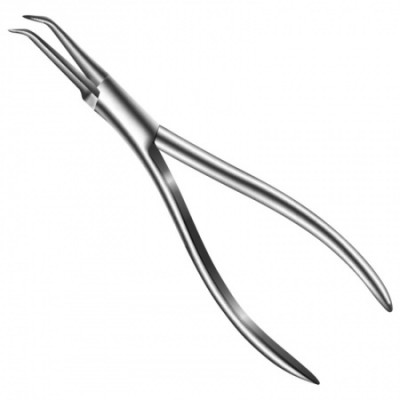 Щипцы  для удаления сломанных корн.инструм. изогн. 15см  09-010-15 Щипцы  для удаления сломанных корн.инструм. изогн. 15см  09-010-15