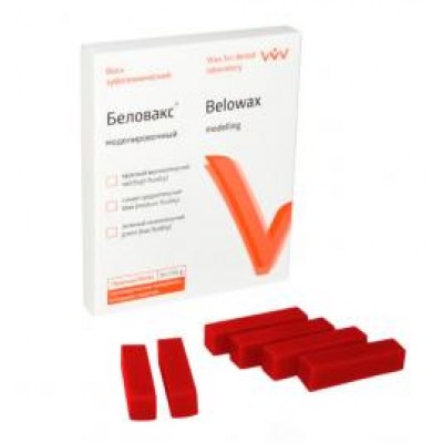 Воск Беловакс- М моделировоч. красный,Владмива Воск Беловакс- М моделировоч. красный,Владмива