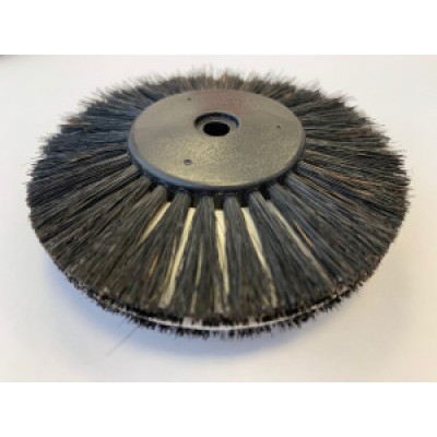 Щетка натур. черн. жест. 3-х р.с бязевыми просл. d 85мм 3V802BE Black/10 Щетка натур. черн. жест. 3-х р.с бязевыми просл. d 85мм 3V802BE Black/10