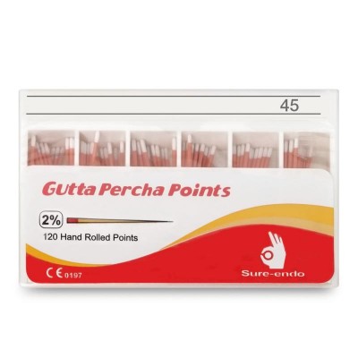 Гуттаперчивые штифты  (120шт) №45