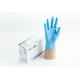 Перчатки Сlean+Safe,  нитрил, текстур.  на пальцах гипоаллерген. EN2 с валиком (М)