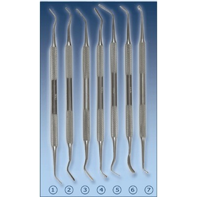 Набор инструментов д/пломбирования зубов (7 наим.), МИЗ