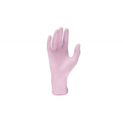 Перчатки MONOART латекс.смотр.нестер.нат.роз. S (100шт. )
